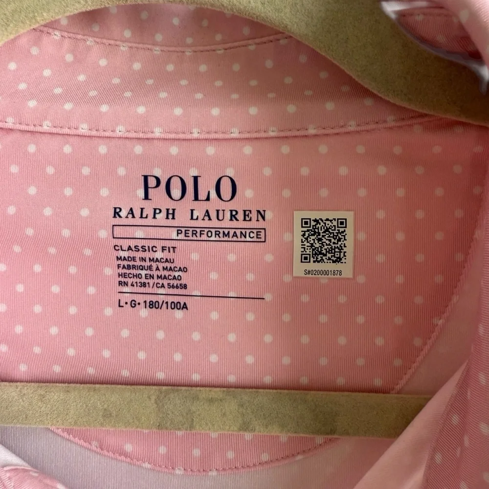 Polo by Ralph Lauren Pink Polo Shirt with Blue Pony